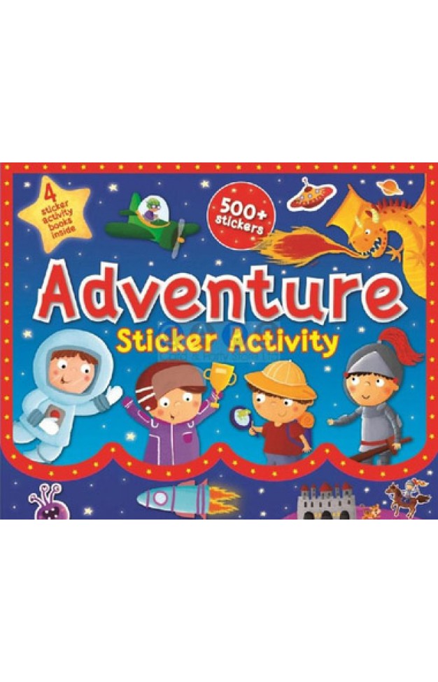 ADVENTURE STICKER ACTIVITY CARRY CASE